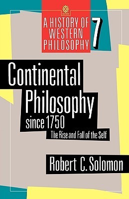 Continental Philosophy Since 1750 book cover