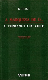 A Marquesa de O... O Terramoto no Chile book cover