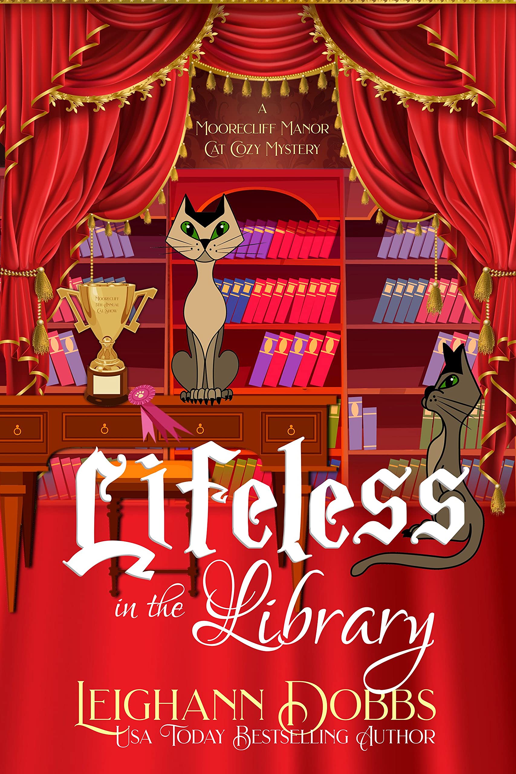 Lifeless in the Library book cover