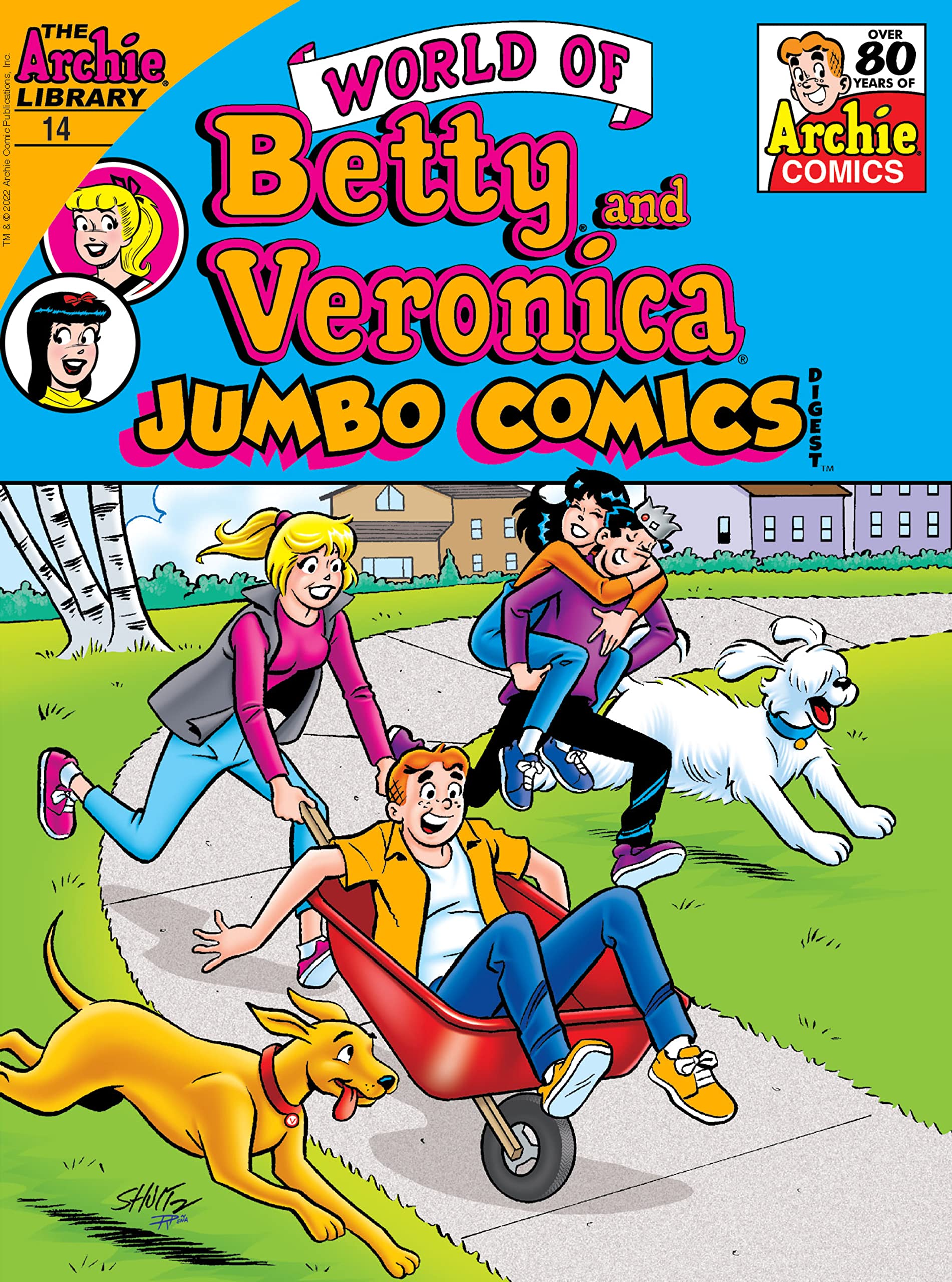 World of Betty & Veronica Jumbo Comics Digest #14 book cover