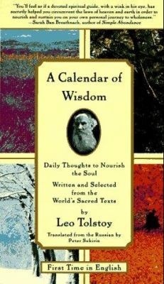 A Calendar of Wisdom book cover