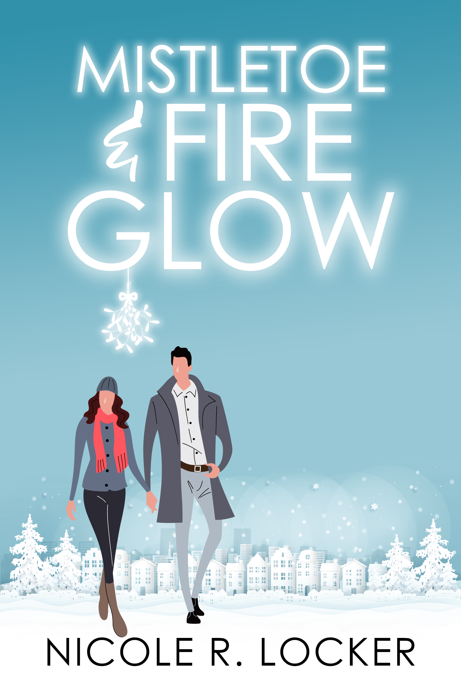 Mistletoe and Fire Glow book cover
