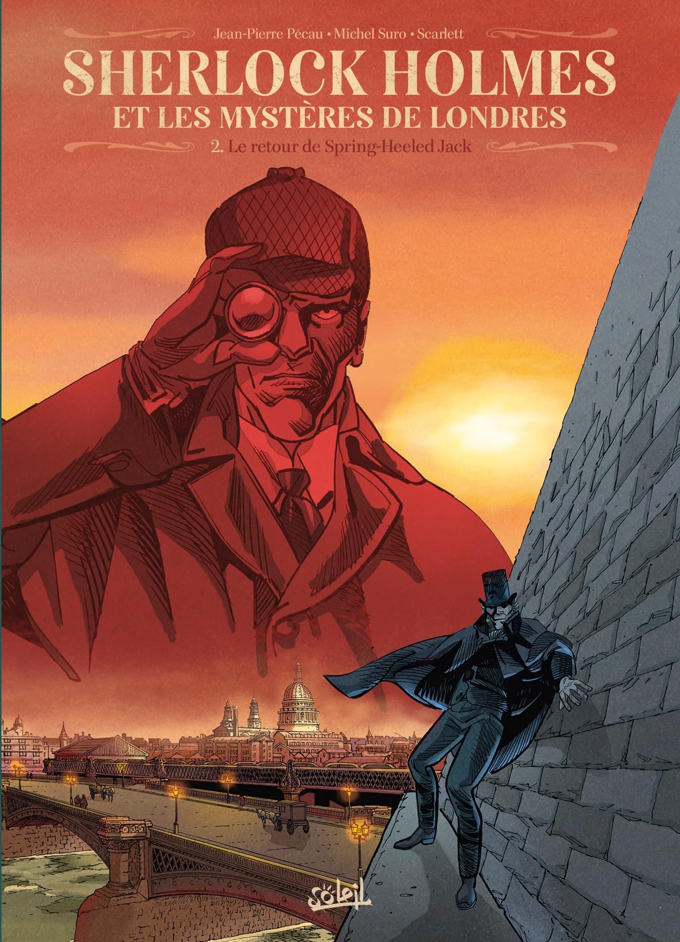 Sherlock Holmes et les mystères de Londres T02 - Le Retour de Spring-Heeled Jack book cover