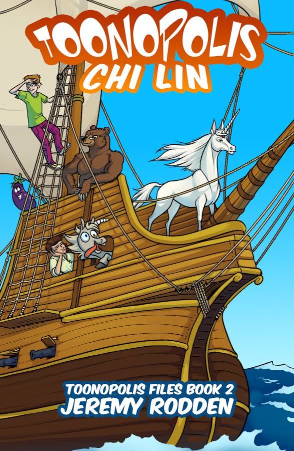 Toonopolis book cover 3
