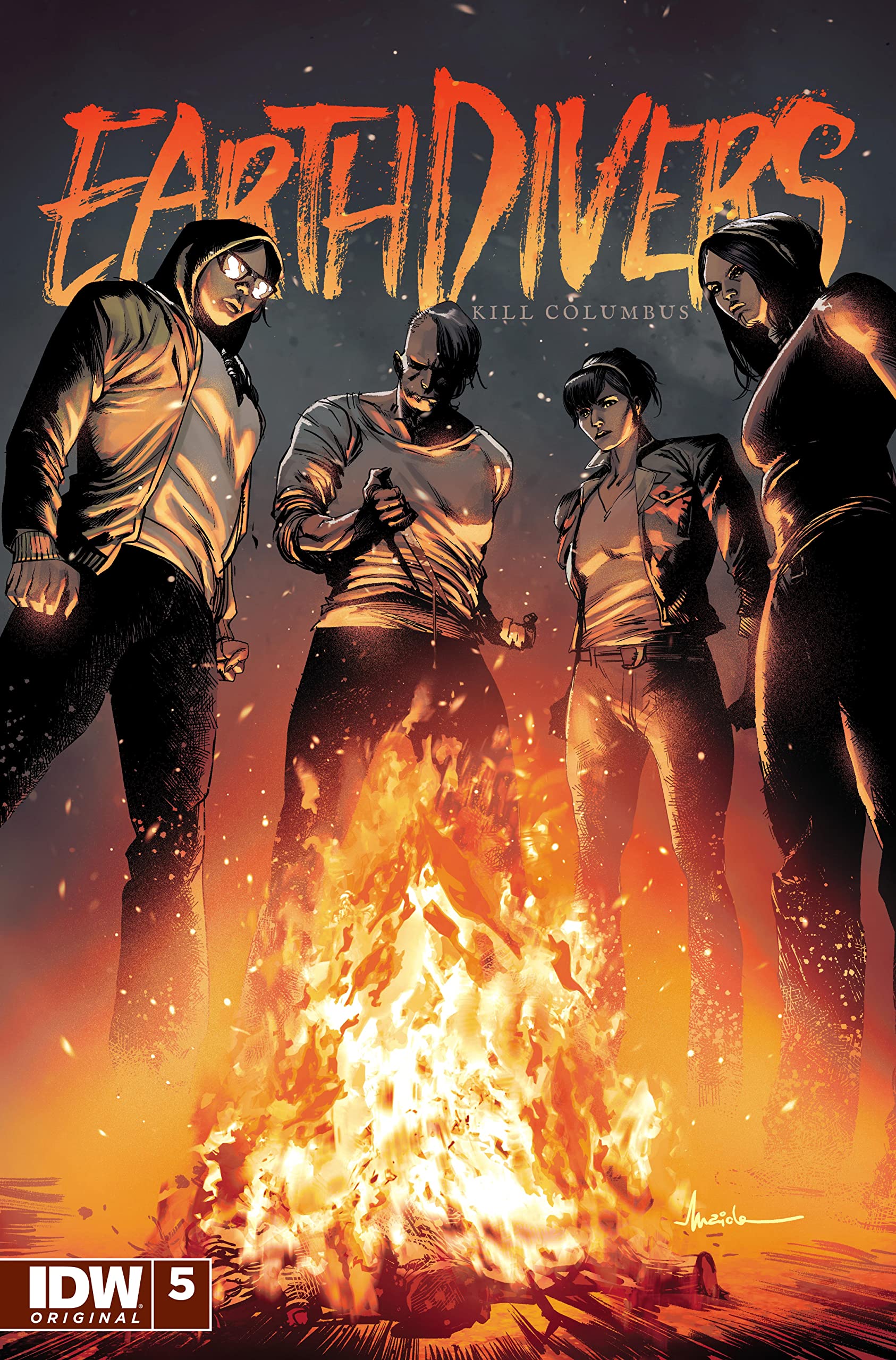 Earthdivers #5 book cover