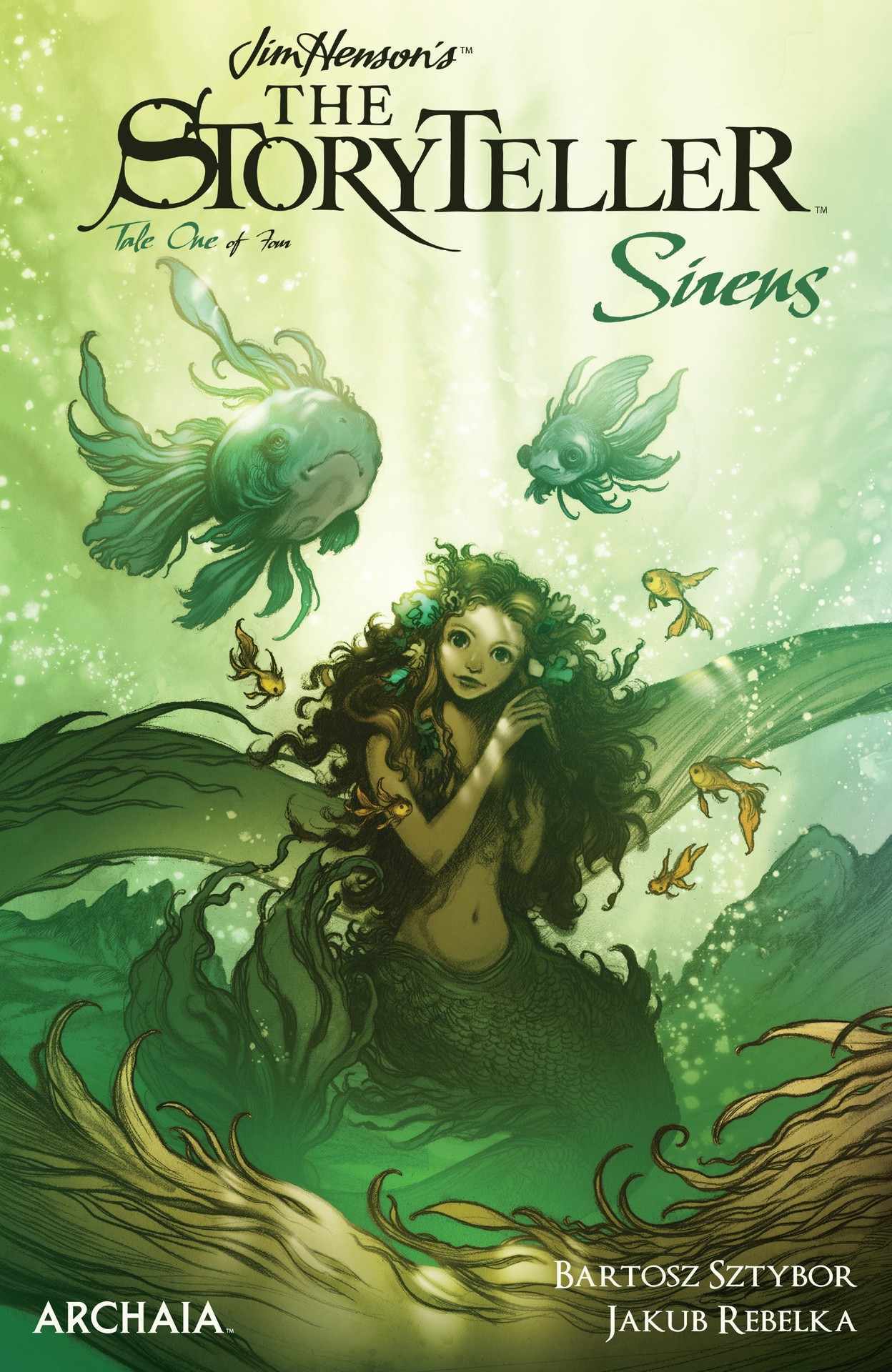 Jim Henson's The Storyteller: Sirens book cover 1