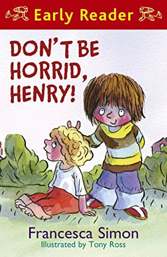 Horrid Henry Early Reader book cover 1