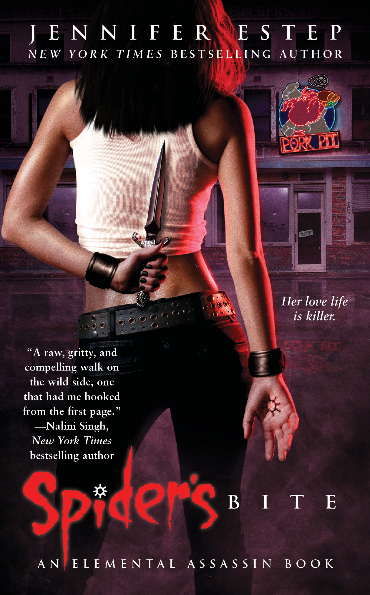 Elemental Assassin book cover 1