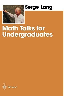 Math Talks for Undergraduates book cover