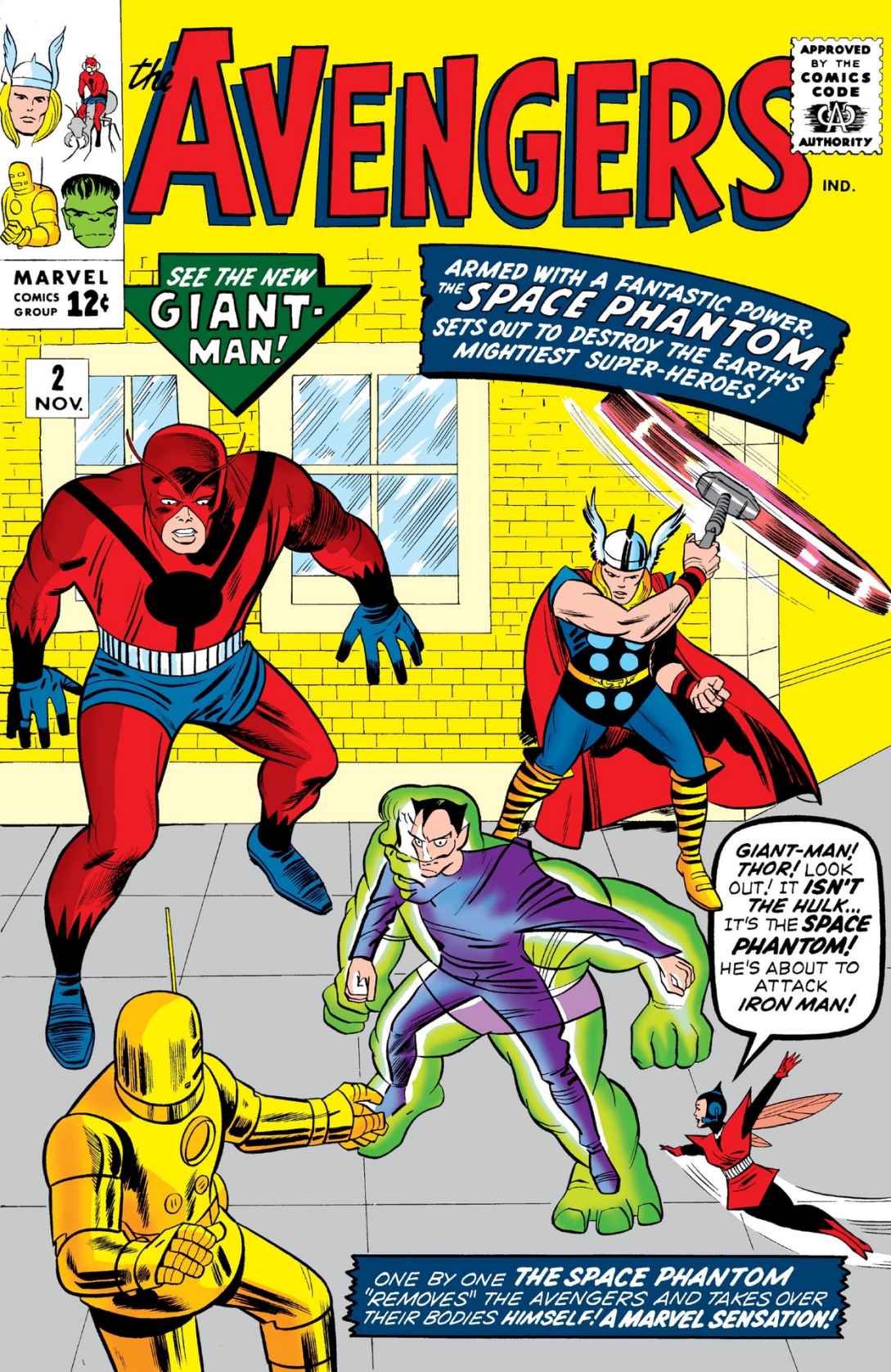Avengers (1963) book cover 2