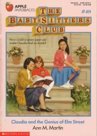Claudia and the Genius of Elm Street book cover