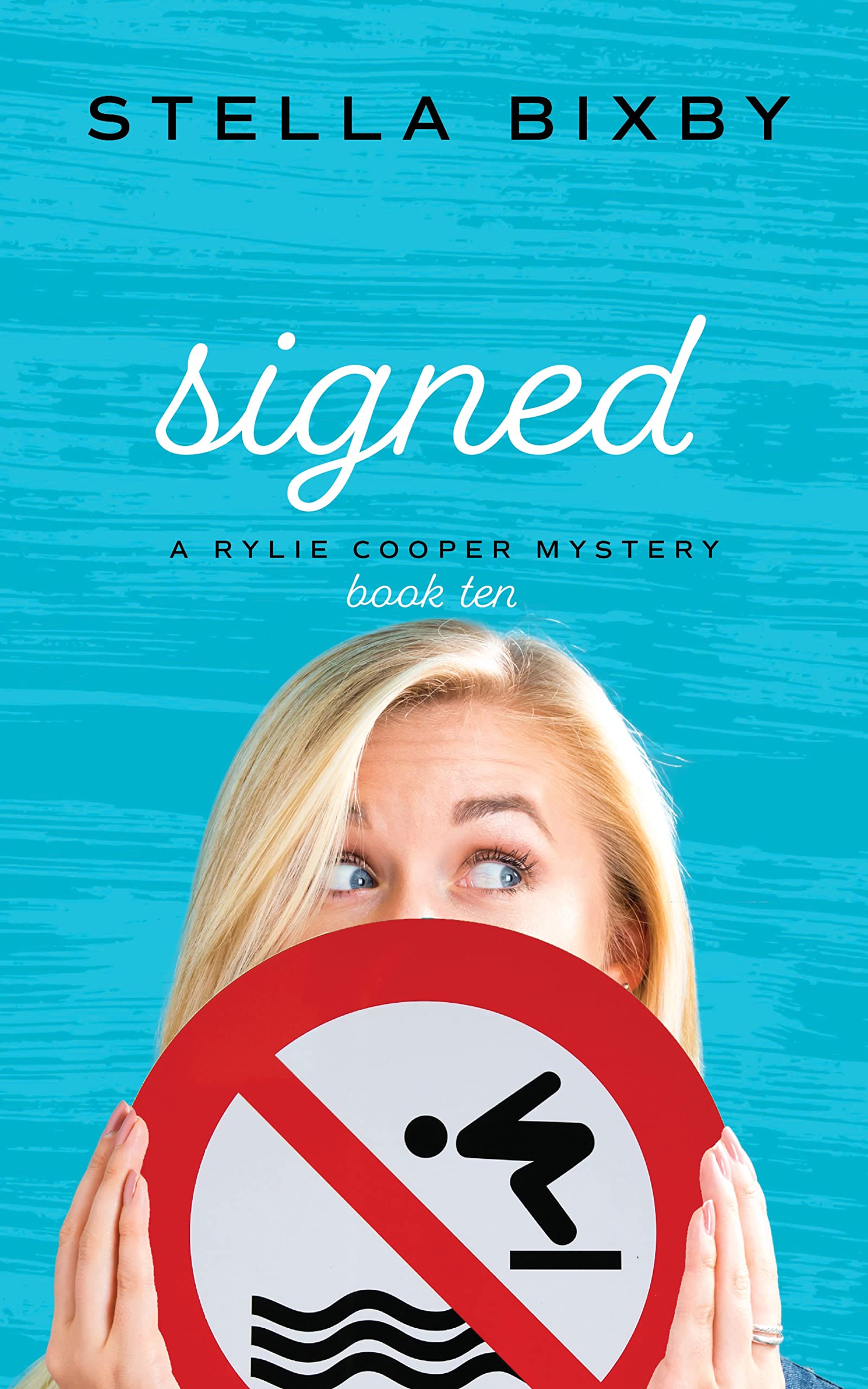 Signed book cover