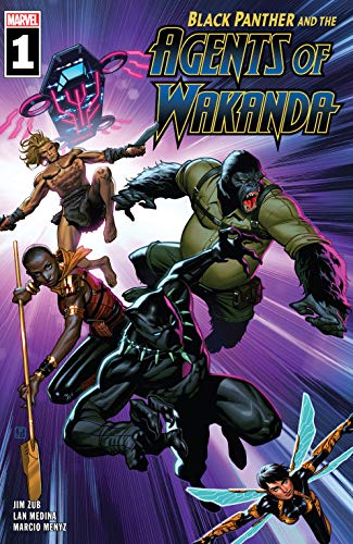 Black Panther and the Agents of Wakanda book cover 1