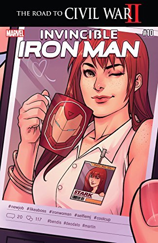 Invincible Iron Man (2015-2016) #10 book cover