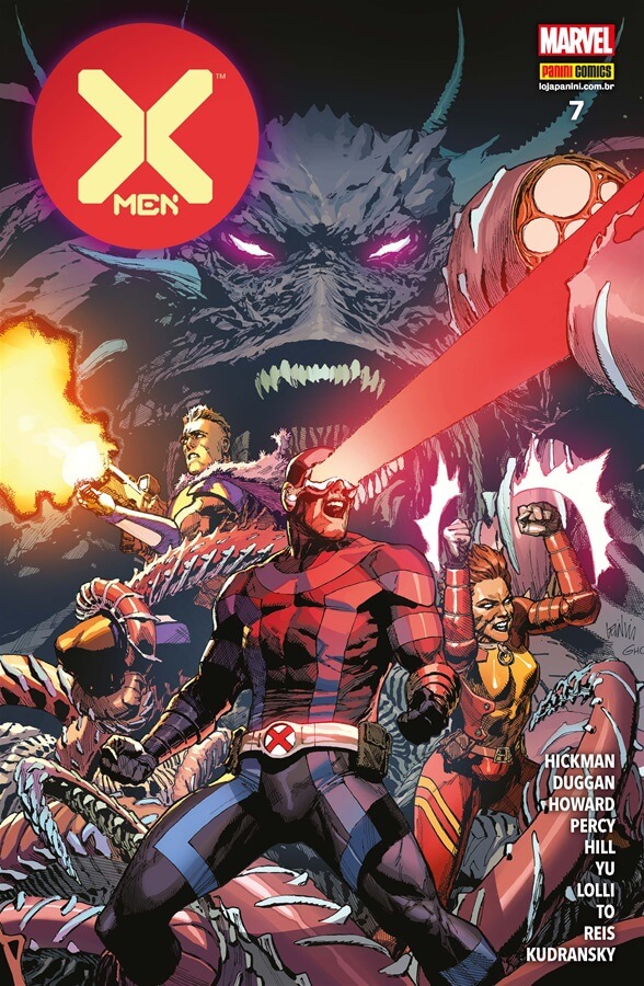X-Men book cover