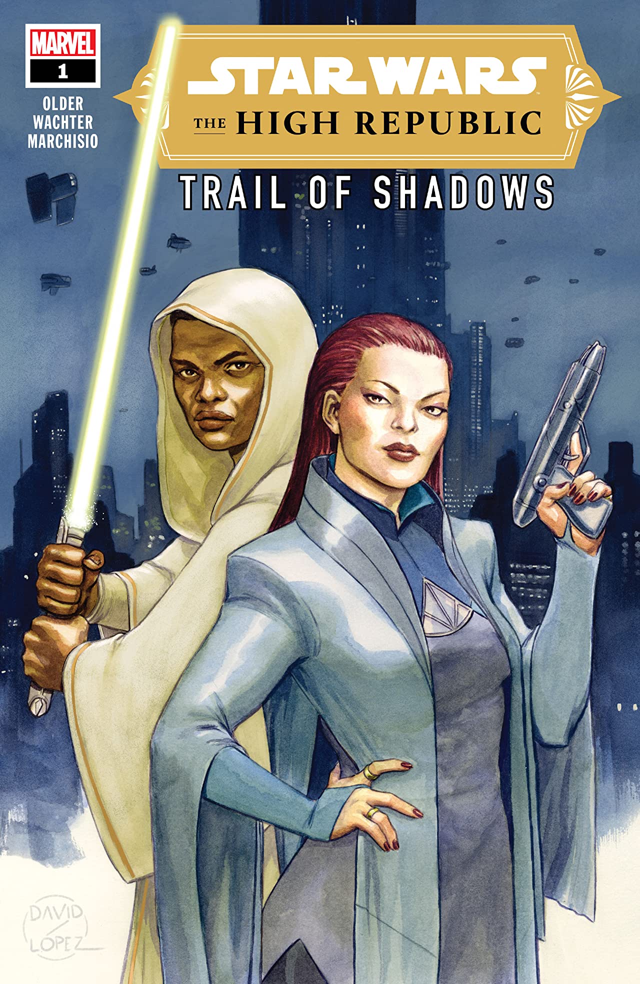 Star Wars: The High Republic - Trail of Shadows book cover 1