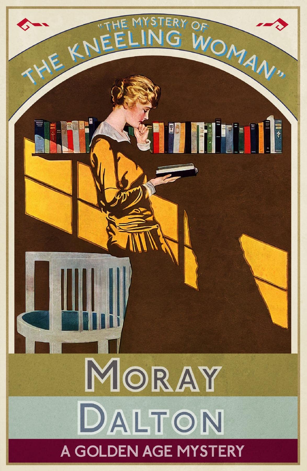 The Mystery of the Kneeling Woman book cover