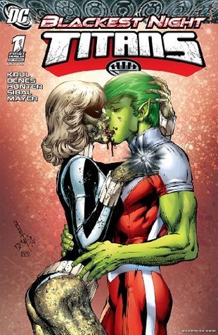 Blackest Night: Titans book cover 1