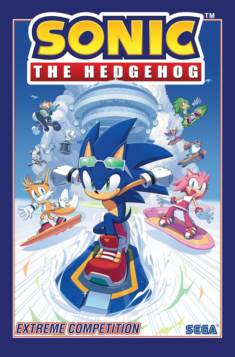 Sonic the Hedgehog, Vol. 18 book cover