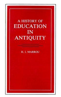 A History Of Education In Antiquity book cover