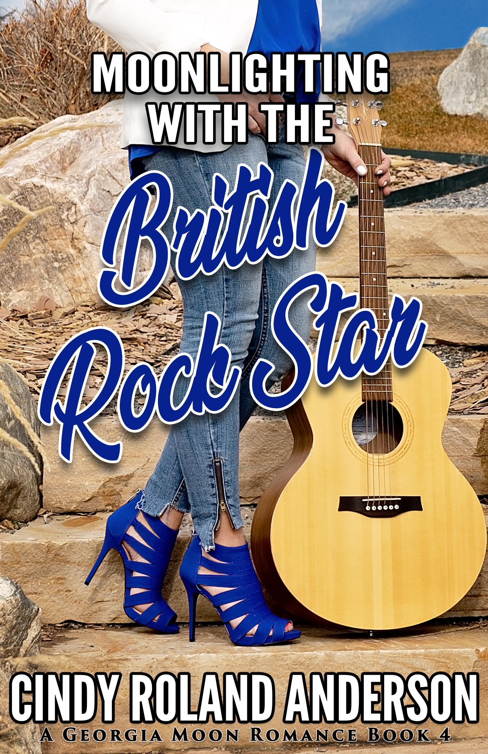 Moonlighting with the British Rock Star book cover