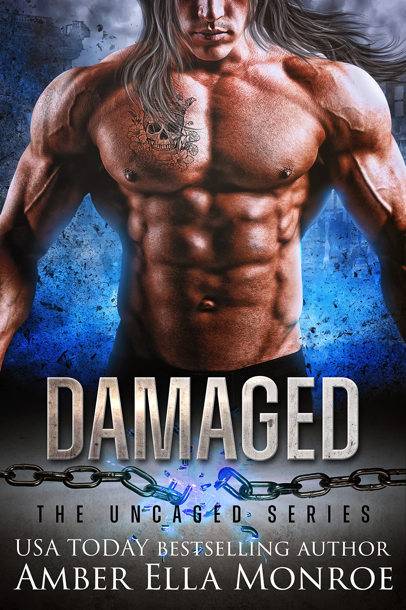 Damaged book cover