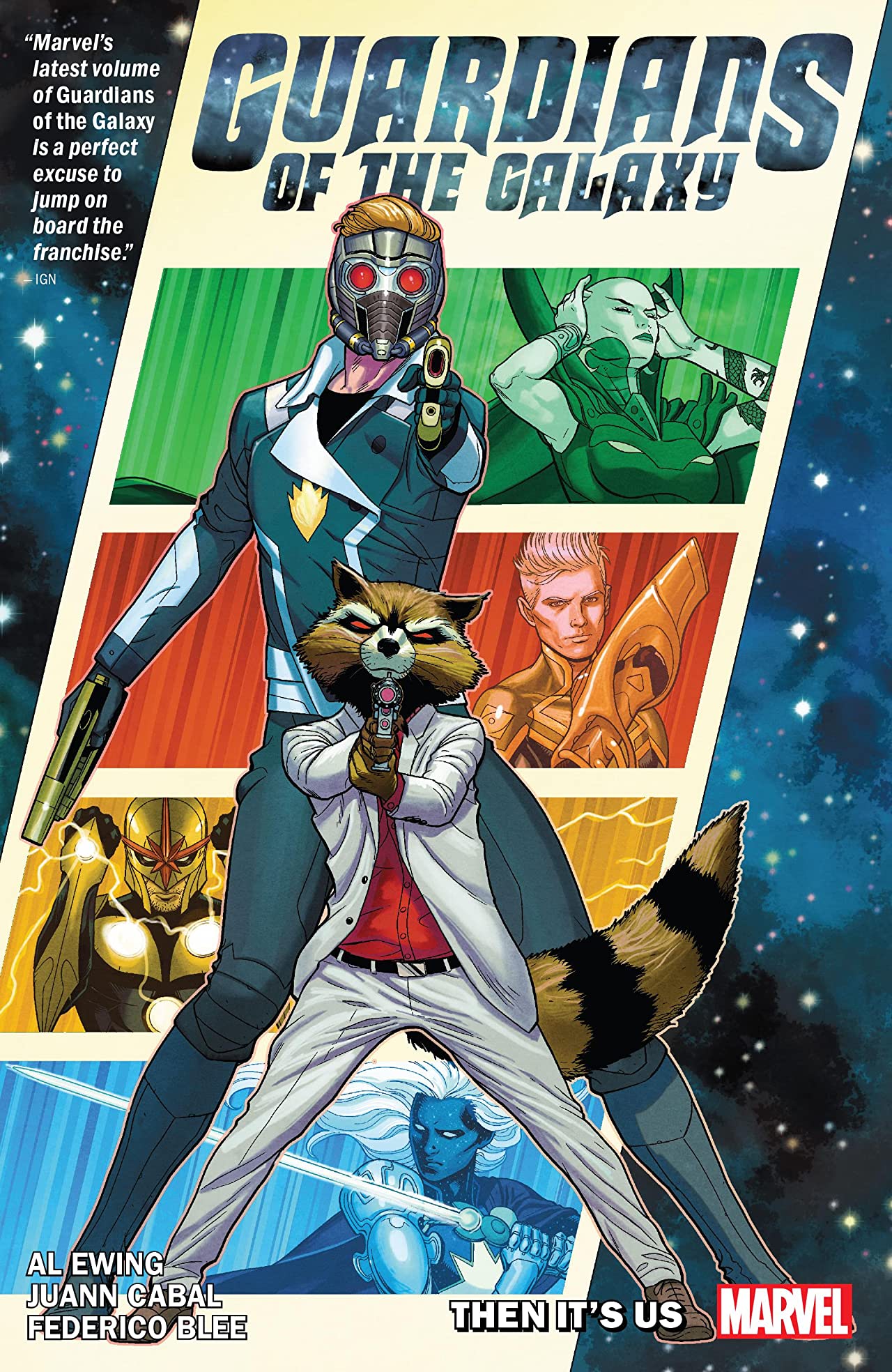 Guardians of the Galaxy (2020) book cover 1