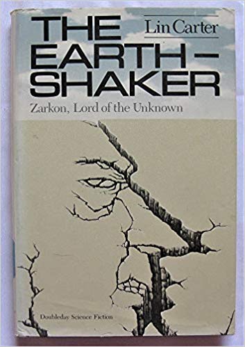 Zarkon, Lord of the Unknown, in The earth-shaker book cover