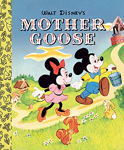 Walt Disney's Mother Goose Little Golden Board Book (Disney Classic) book cover