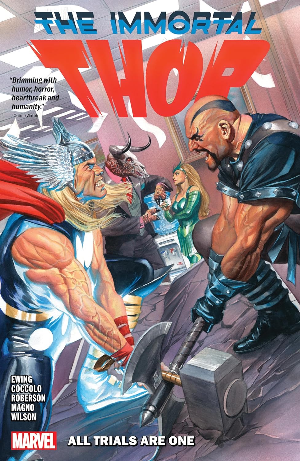 The Immortal Thor book cover 2