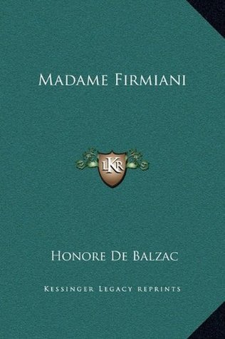 Madame Firmiani book cover