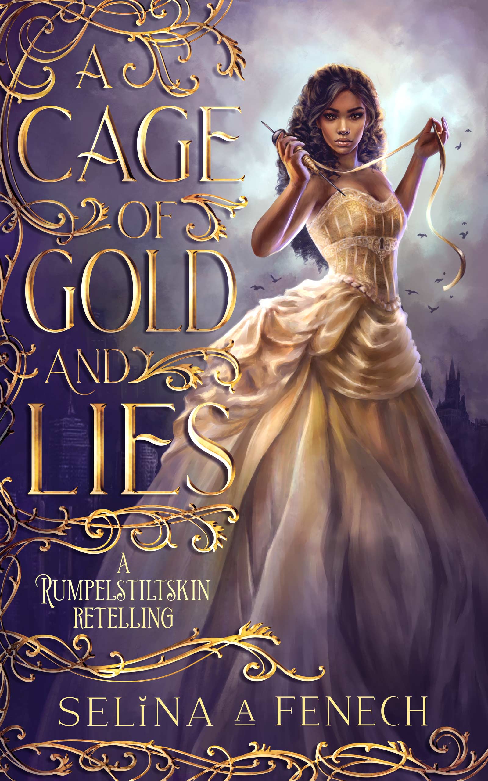 A Cage of Gold and Lies book cover