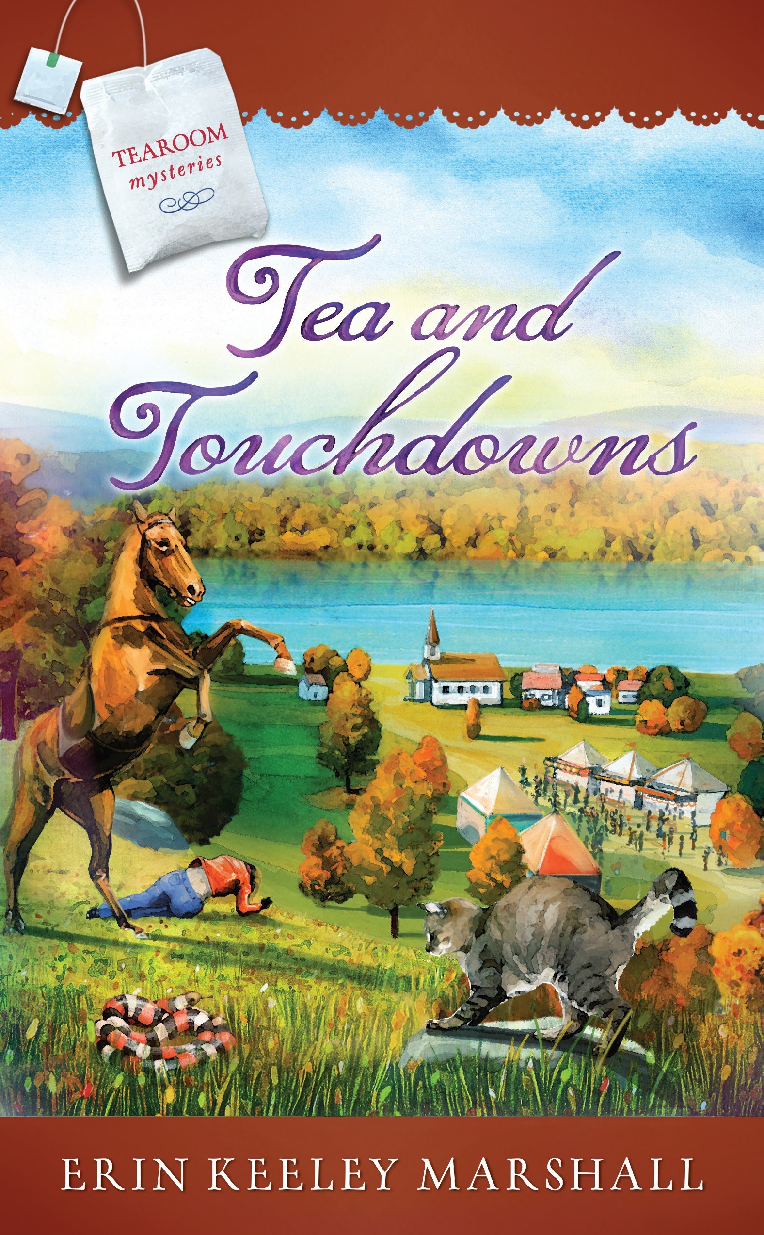 Tea and Touchdowns book cover