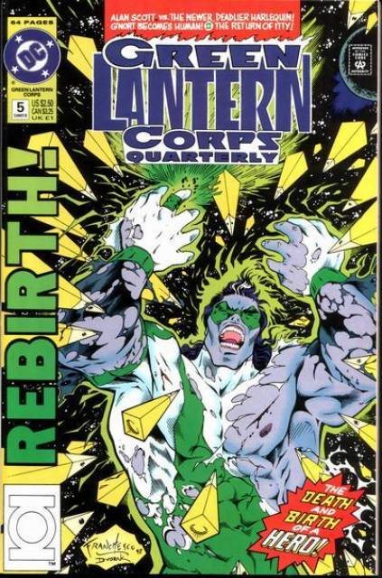 Green Lantern Corps Quarterly book cover 2
