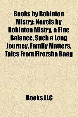 Books by Rohinton Mistry book cover
