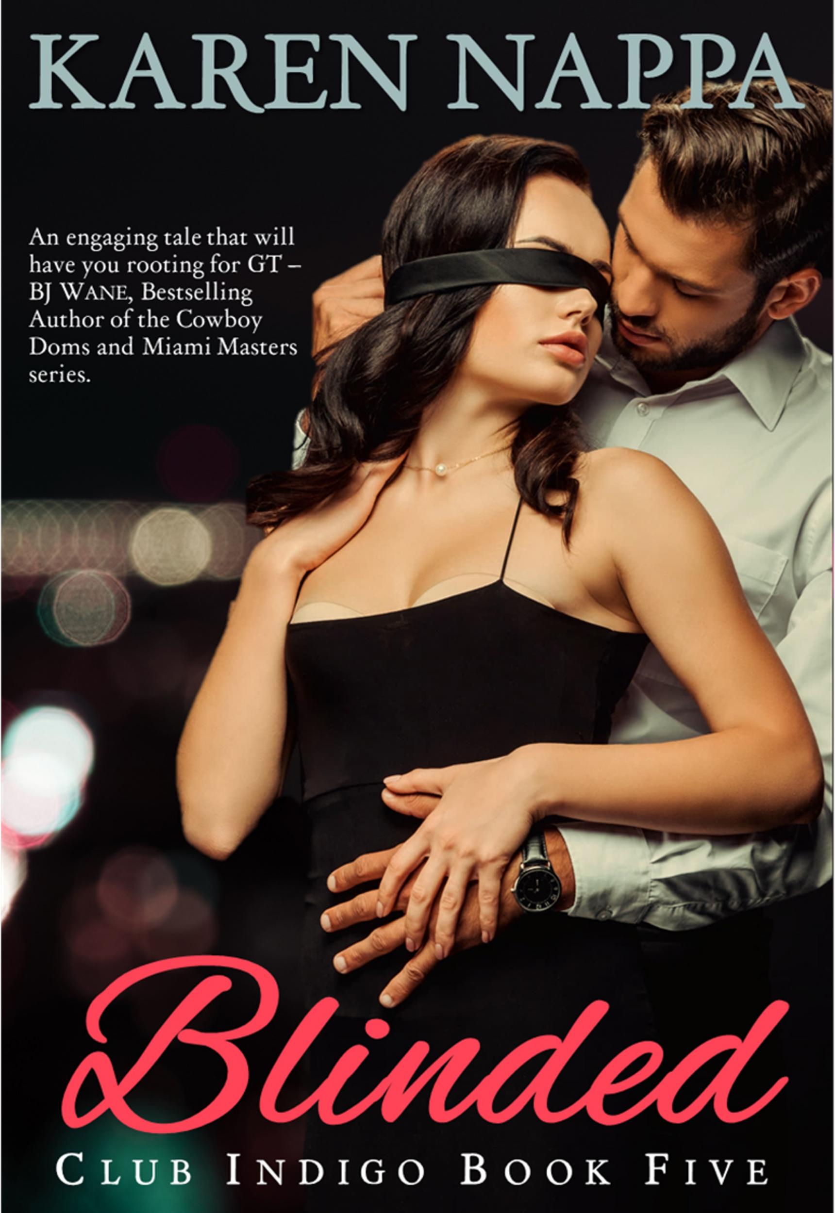 Blinded book cover