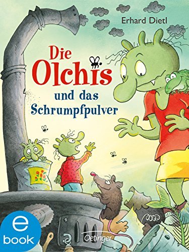 Die Olchis und das Schrumpfpulver book cover
