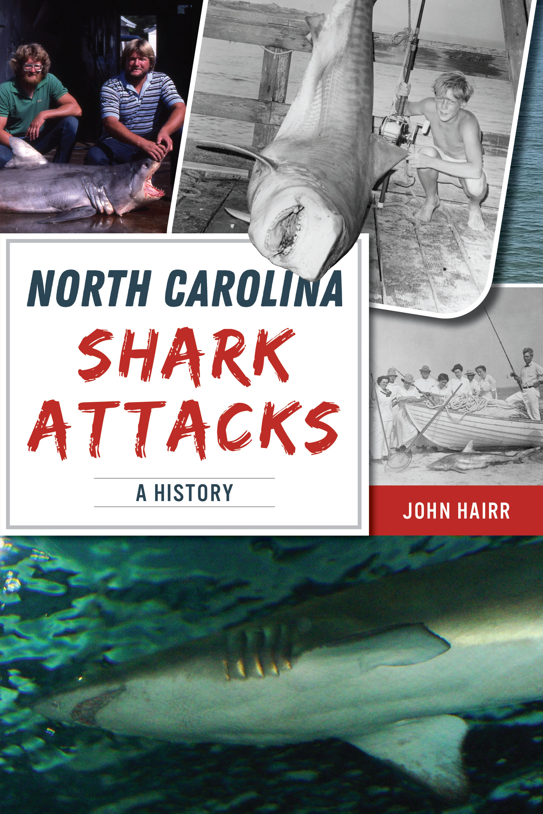North Carolina Shark Attacks book cover