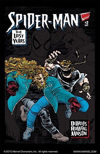 Spider-Man: The Lost Years book cover 3