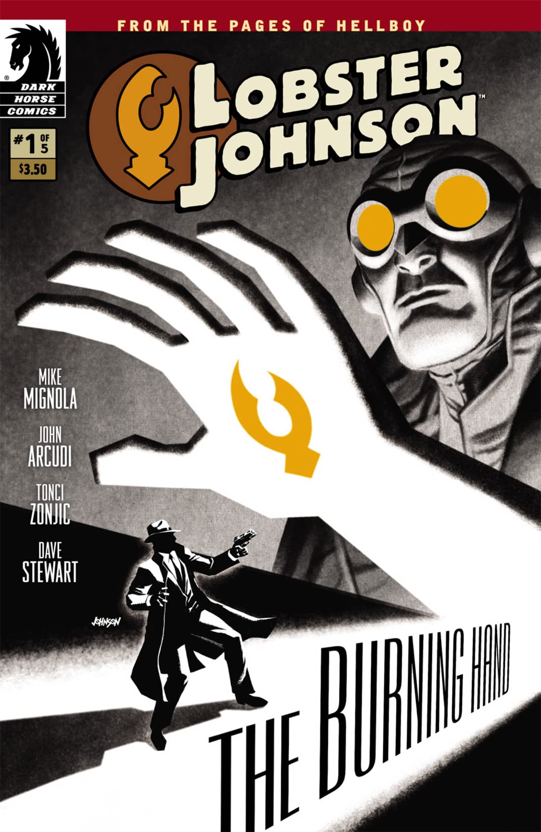 Lobster Johnson (Ongoing Order) book cover 1
