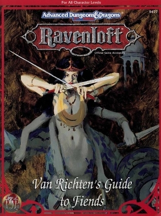 Van Richten's Guide to Fiends book cover