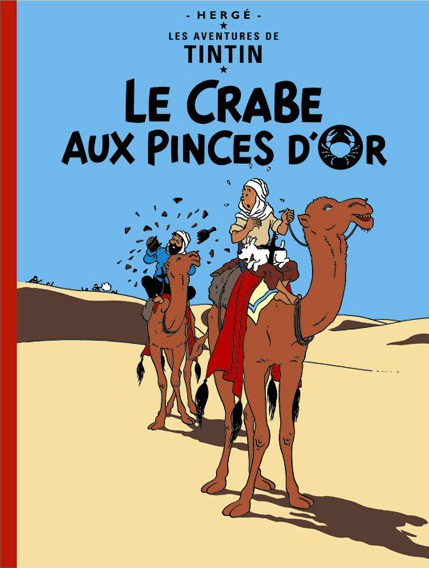 Le Crabe aux pinces d'or book cover