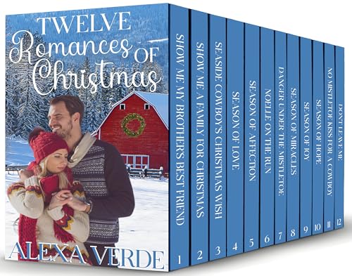 Twelve Romances of Christmas book cover