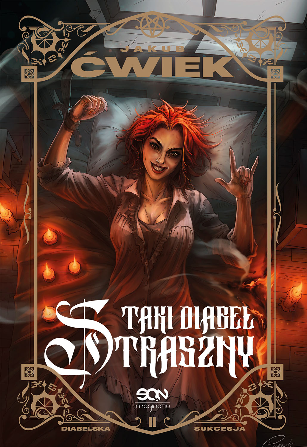 Diabelska sukcesja book cover 2