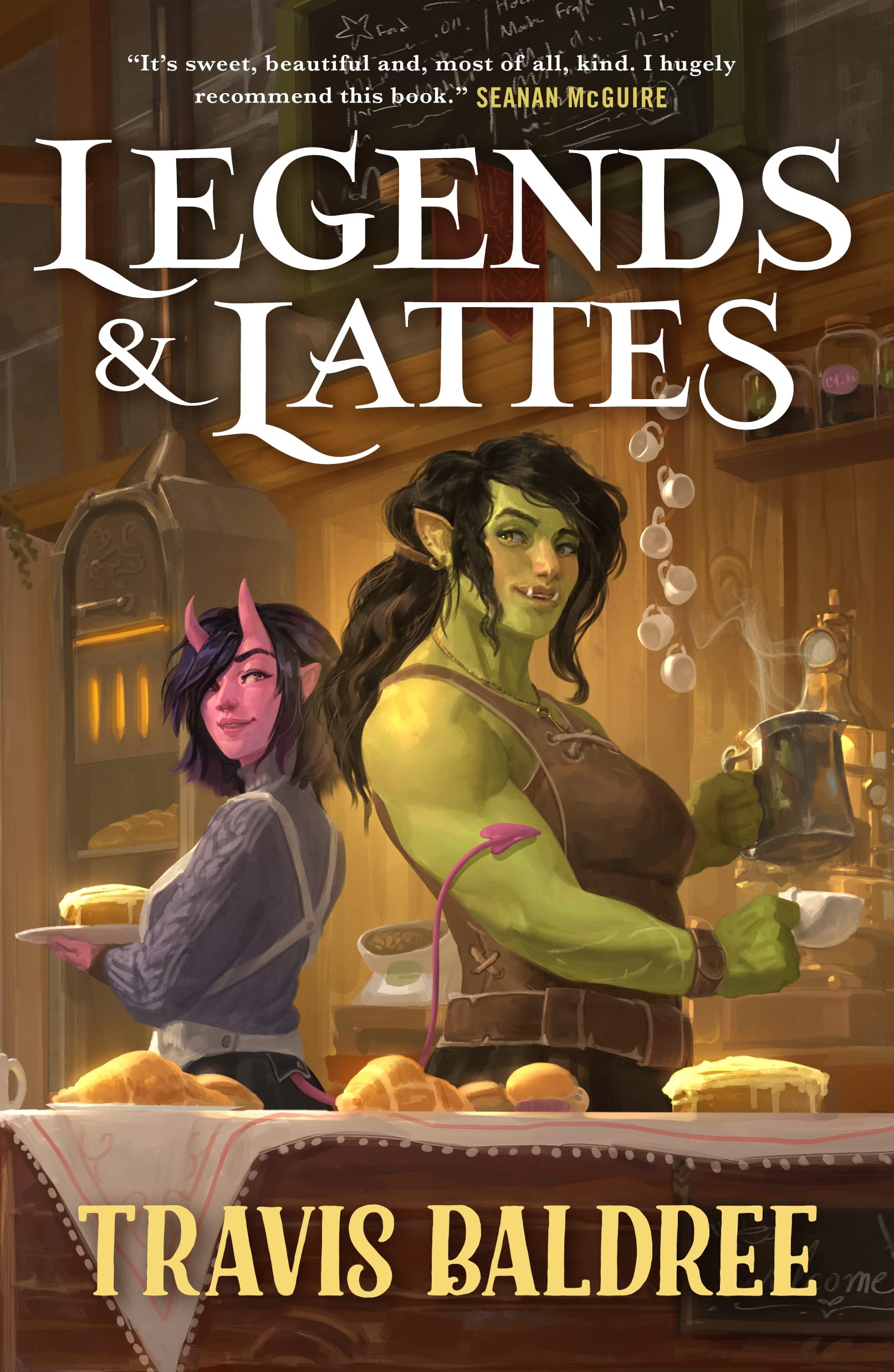 Legends & Lattes book cover 2