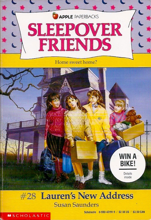 Lauren's New Address book cover