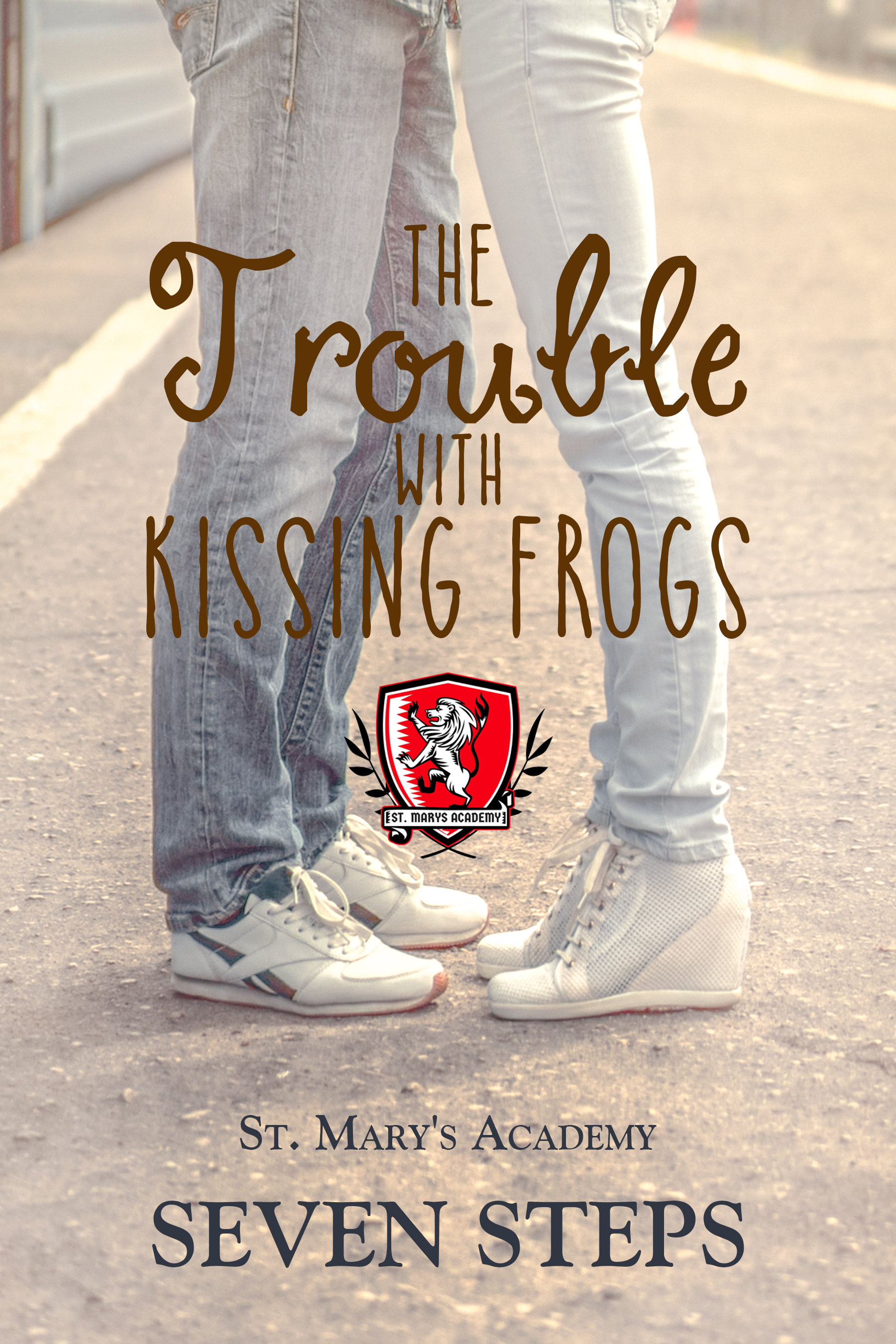 The Trouble With Kissing Frogs book cover