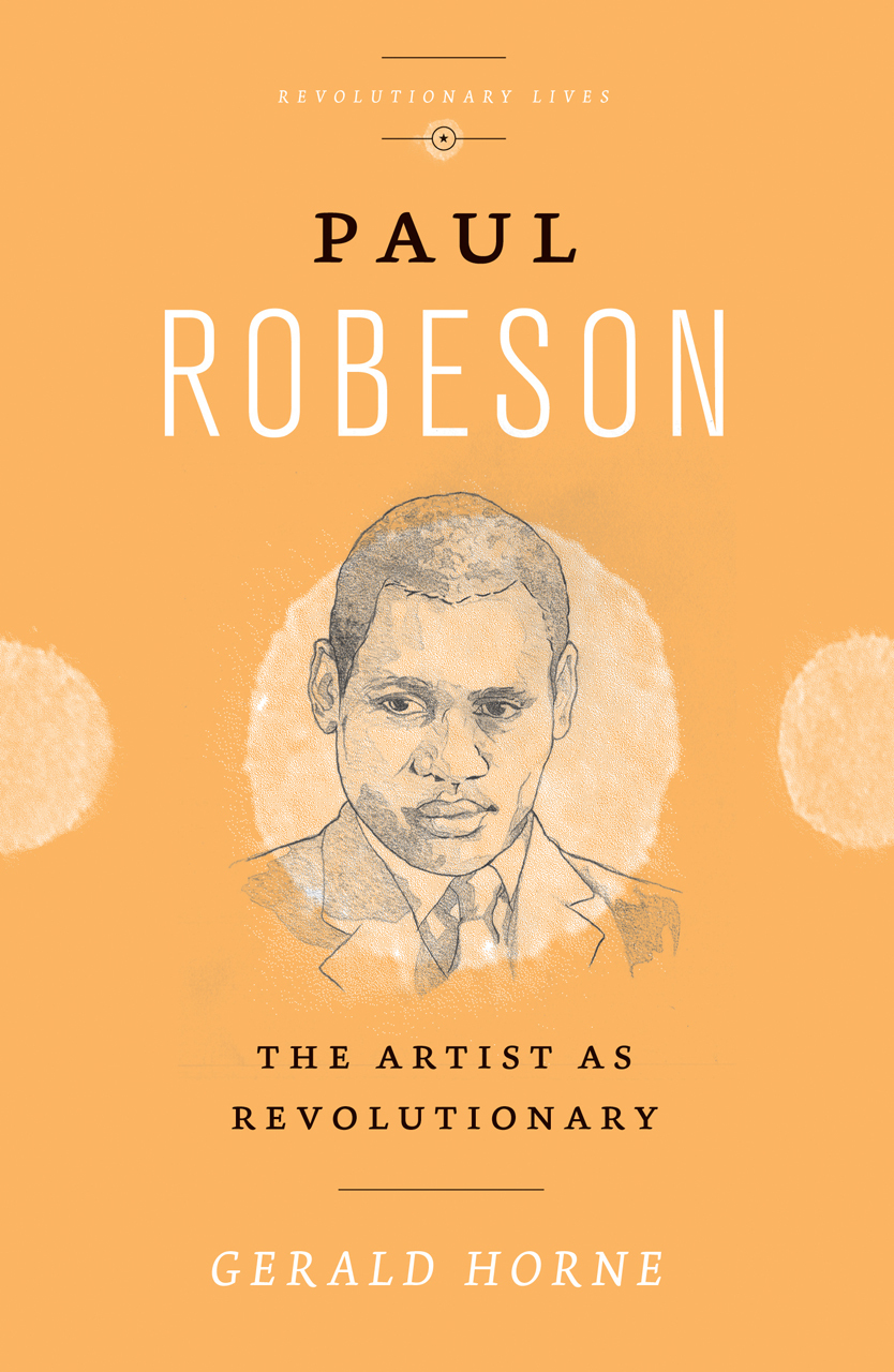 Paul Robeson book cover
