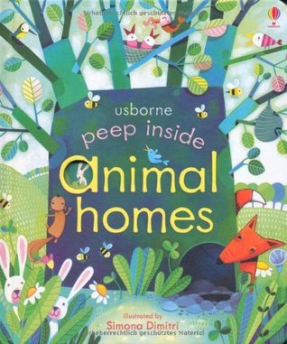 Peep Inside Animal Homes book cover