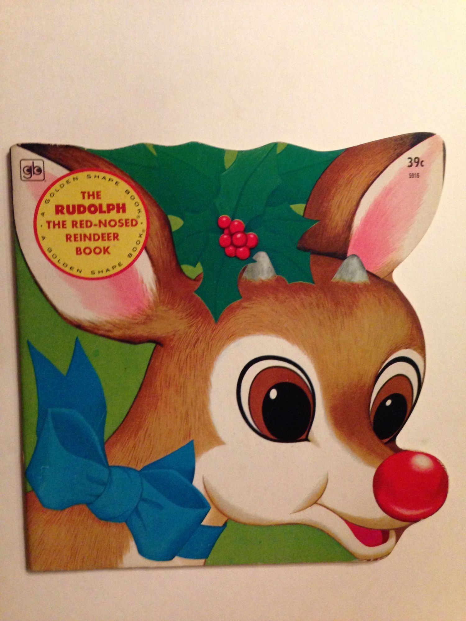 Rudolph the Red-Nosed Reindeer book cover